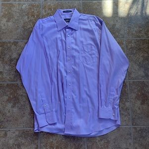 Lavender men’s dress shirt
